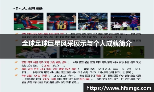 全球足球巨星风采展示与个人成就简介